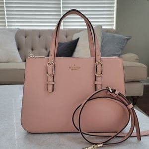 Kate Spade connie satchel in pink/nude
